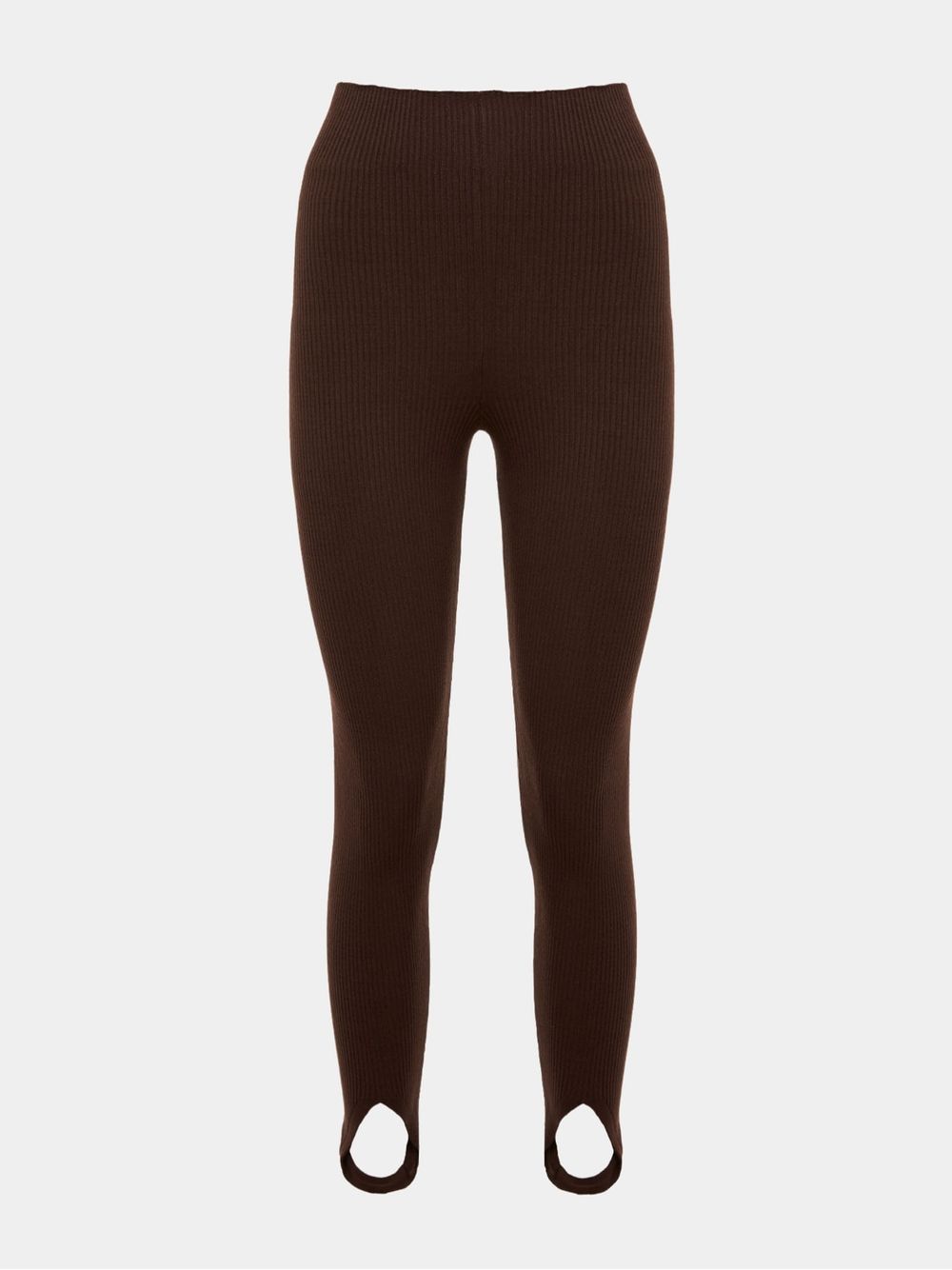 Anselmi — Calça Fuseau Canelada Chocolate