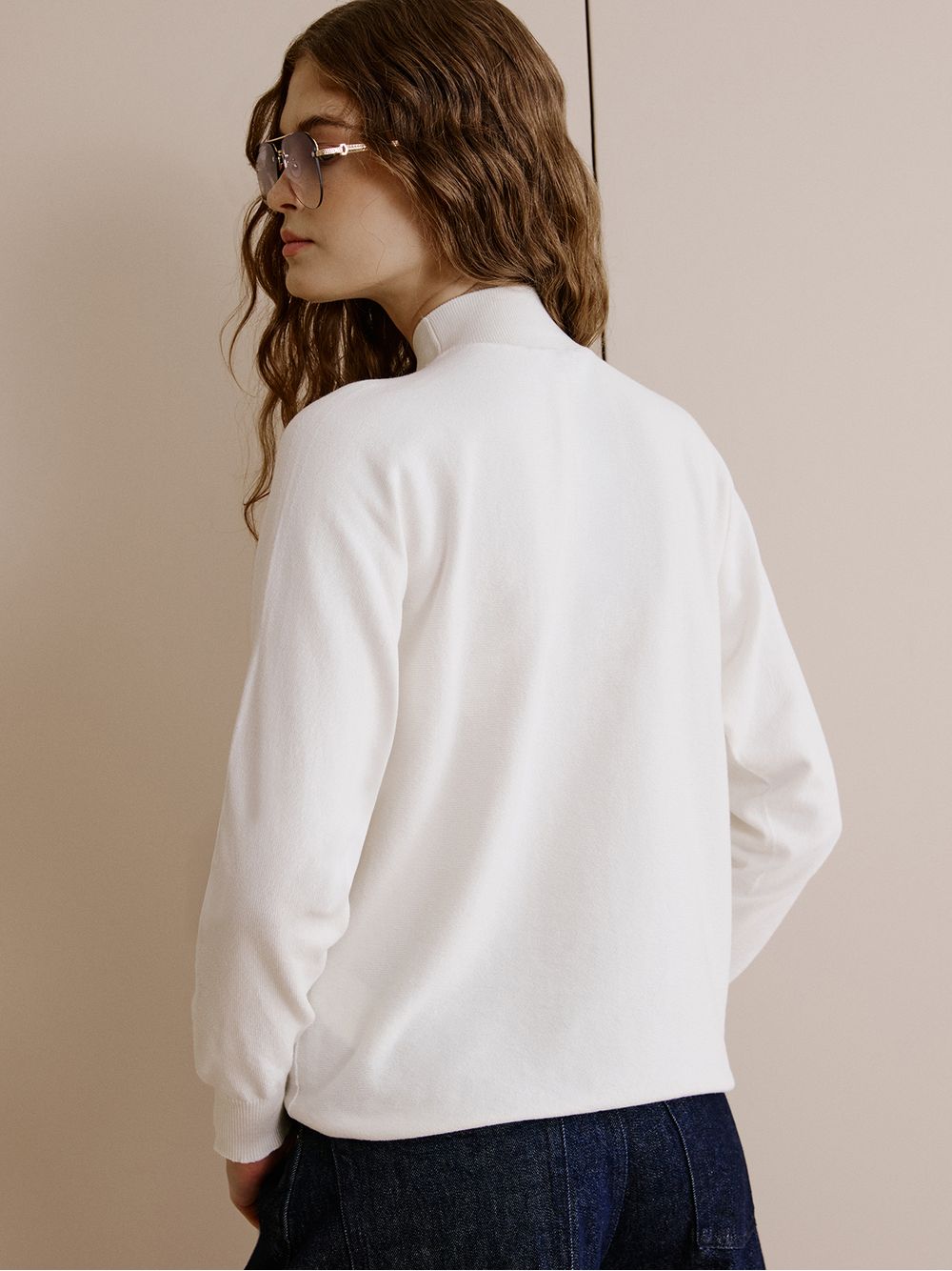 Anselmi — Blusa Essenziale Off White