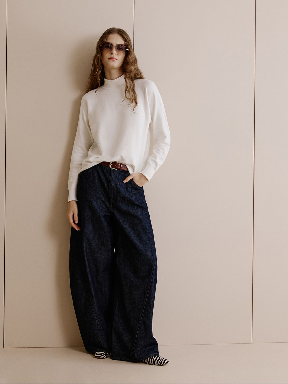 Anselmi — Blusa Essenziale Off White