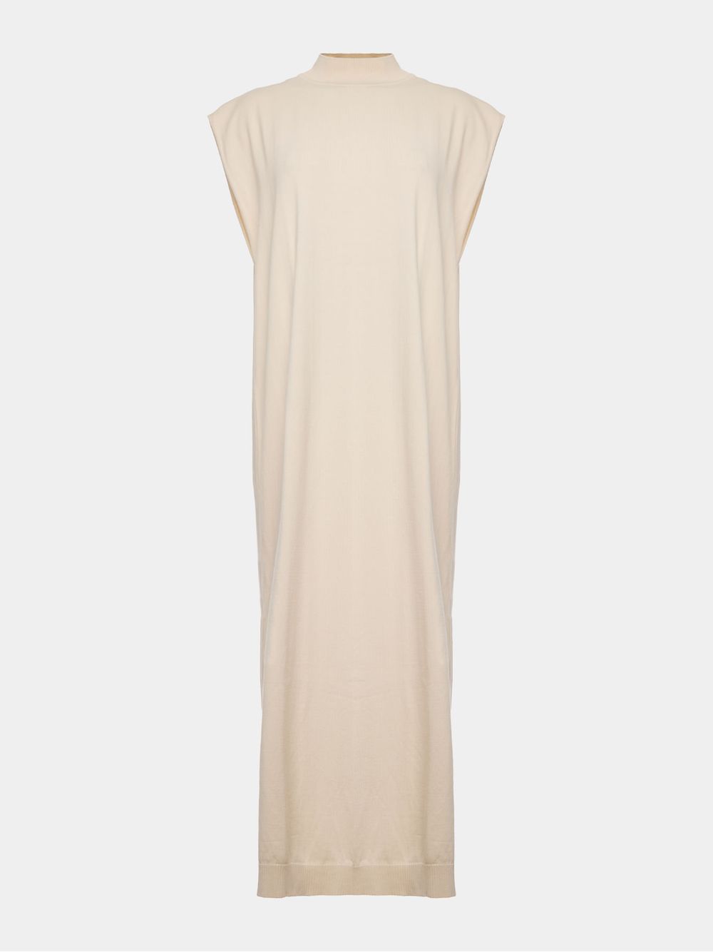 Anselmi — Vestido Longo sem Manga Cru