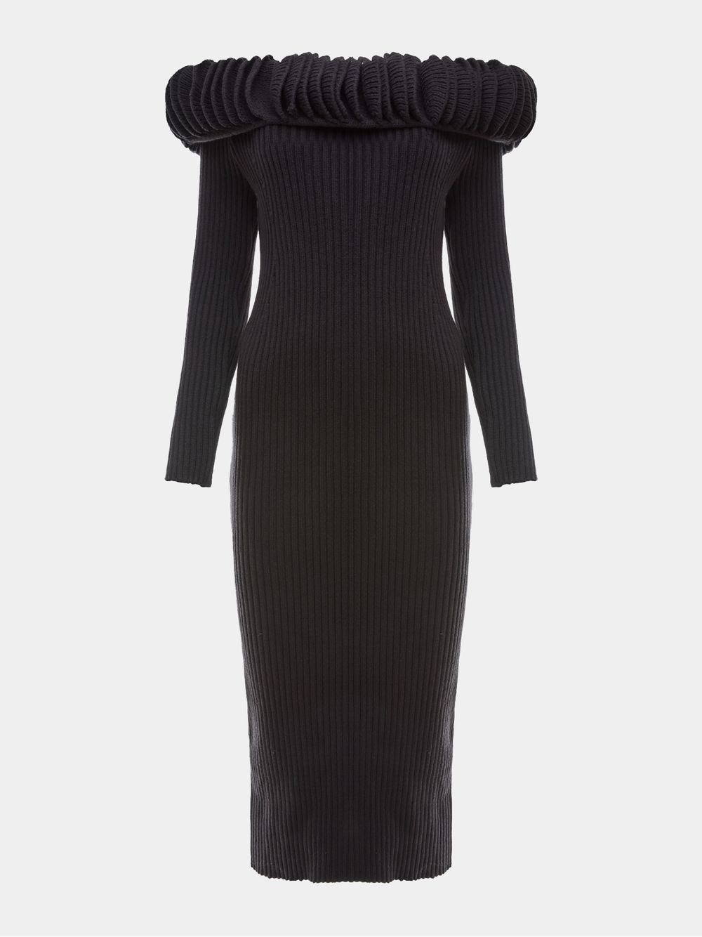 Anselmi — Vestido Pétala Preto