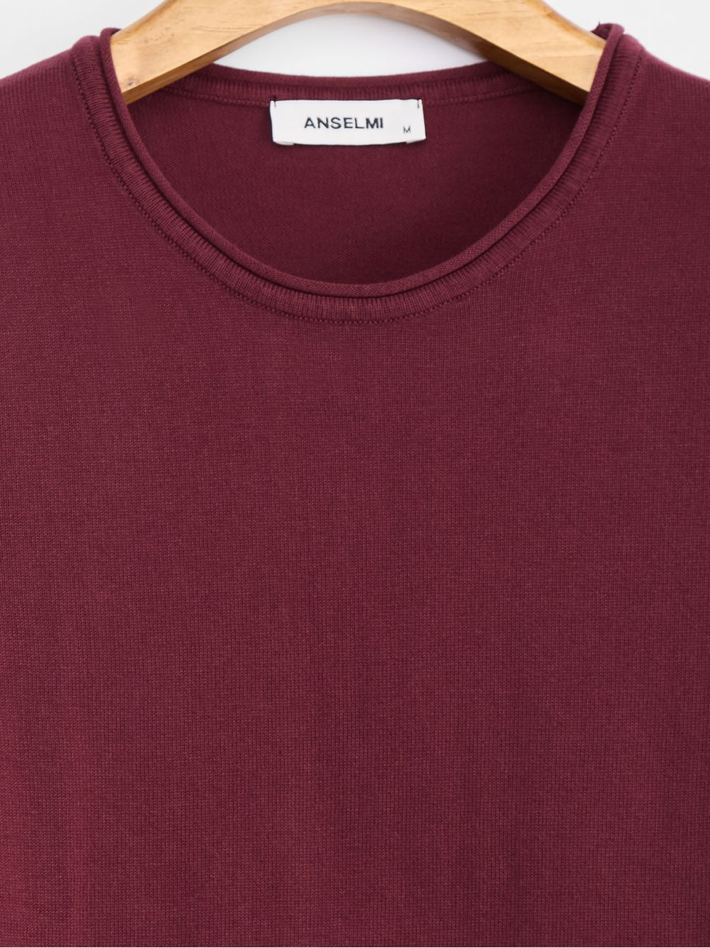 Anselmi — Blusa Básica Manga Rolinho Figo