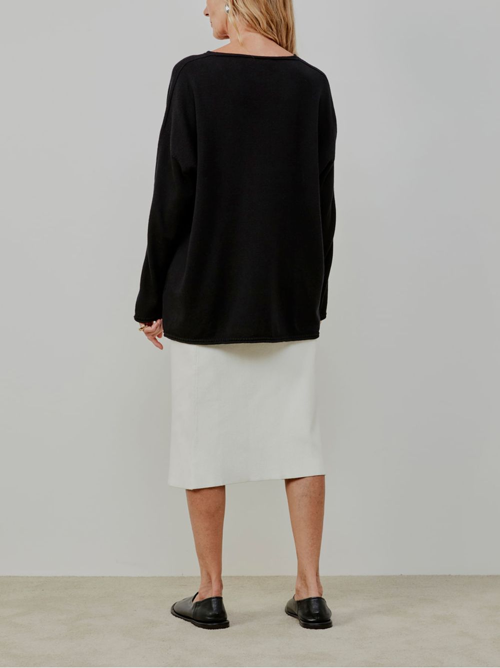 Anselmi — Blusa Anselmi 100% Cashmere Preto