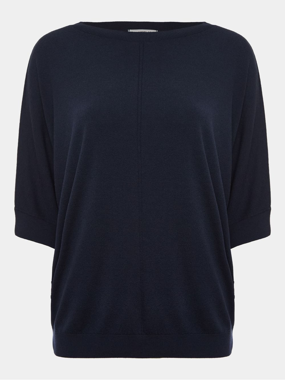 Anselmi — Blusa Ampla 3D Azul Meia Noite