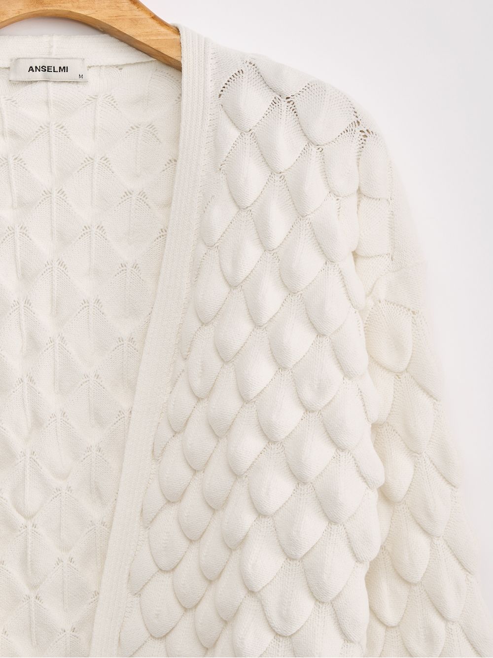 Anselmi — Casaqueto Escamas Off White