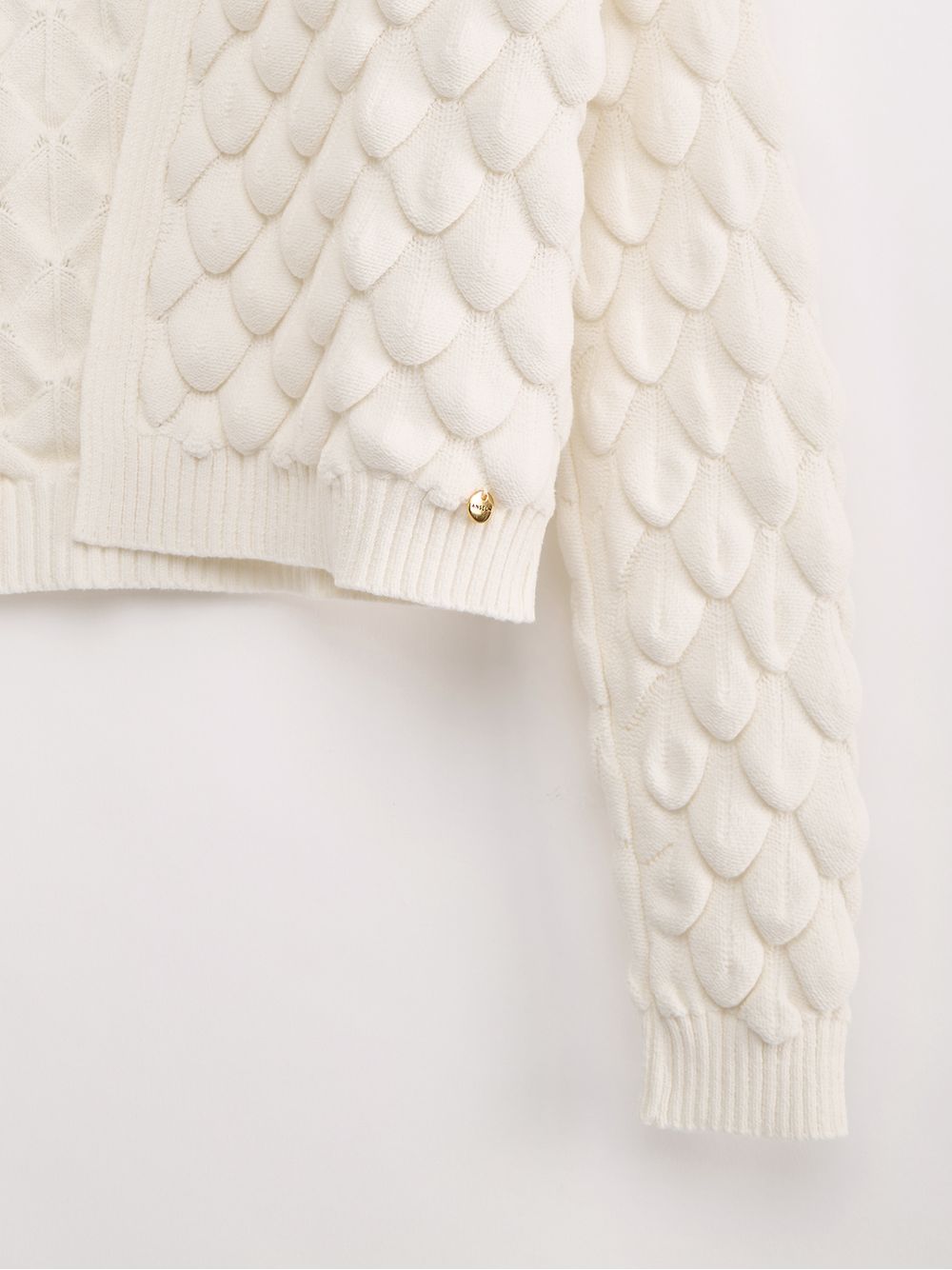 Anselmi — Casaqueto Escamas Off White
