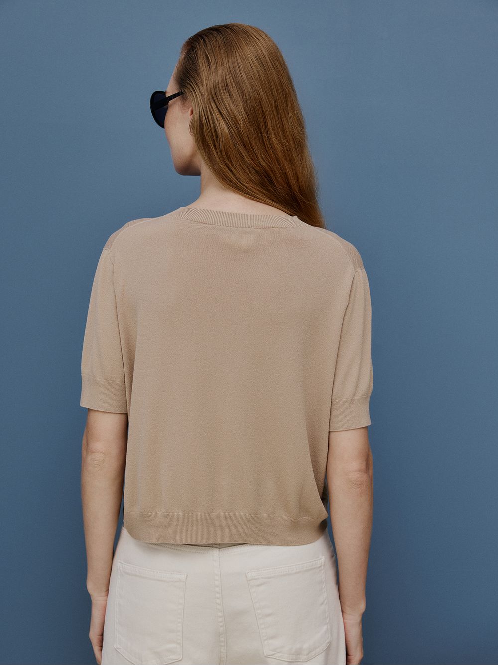 Anselmi — T-Shirt Modal Castor
