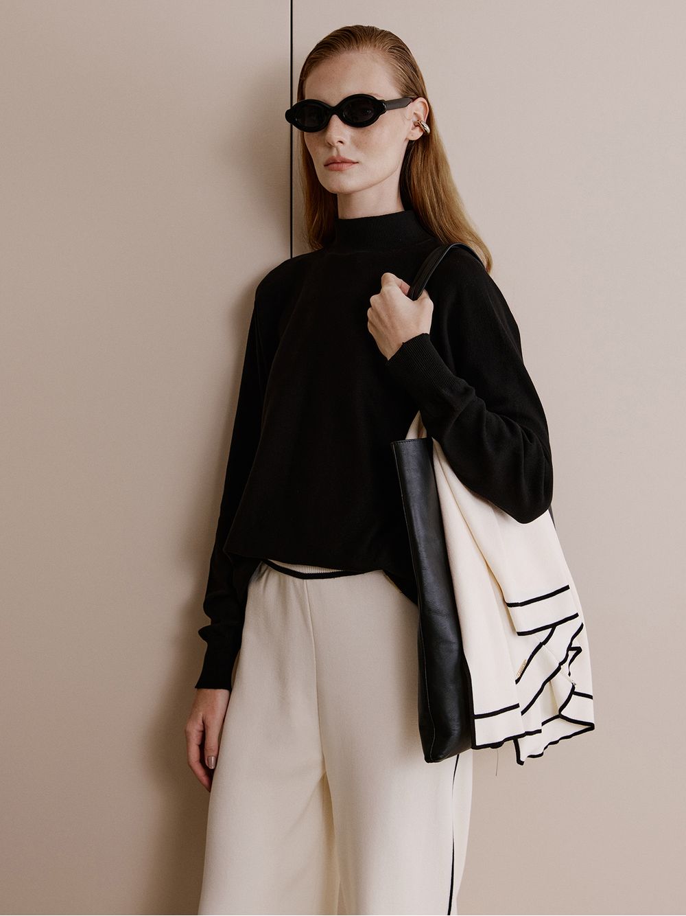 Anselmi — Blusa Essenziale Preto