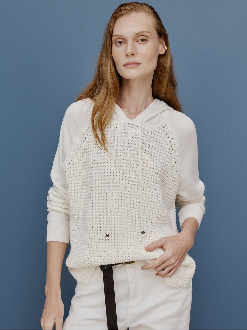 Anselmi — Pull Fangui Off White