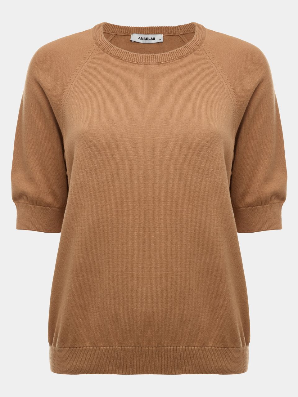 Blusa Básica 100% Algodão Camelo