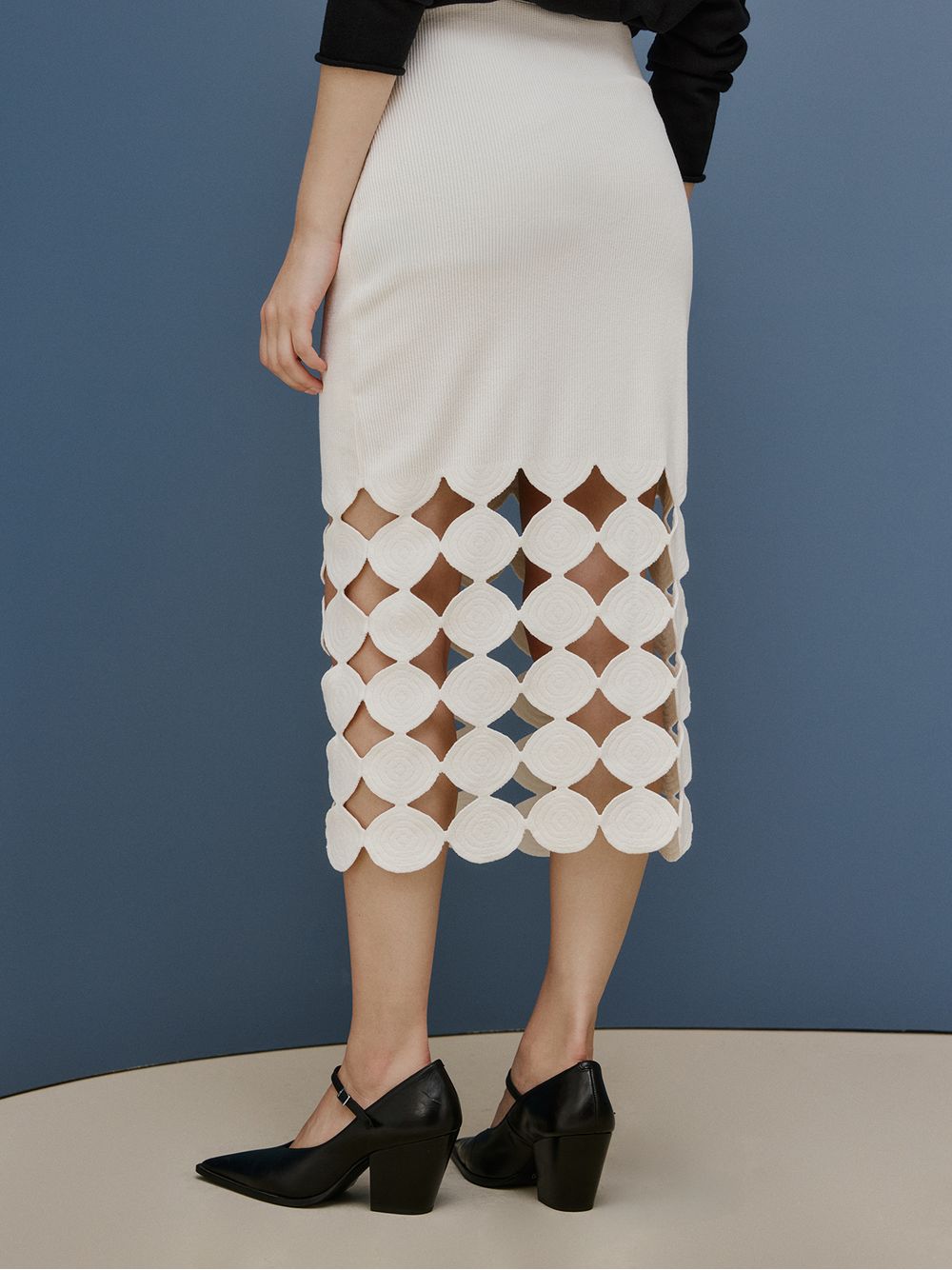 Anselmi — Saia Esfera Off White