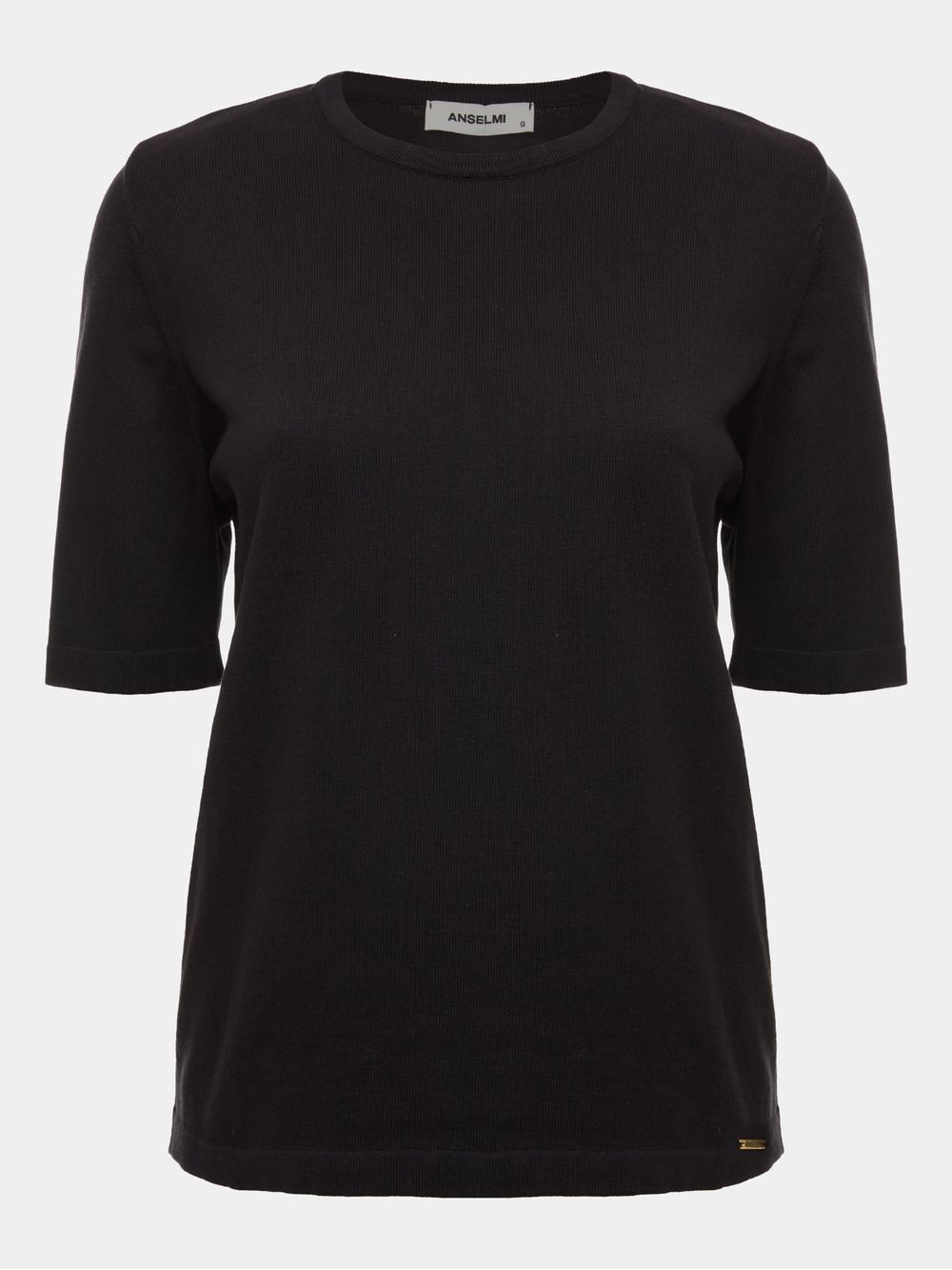 Anselmi — T-Shirt Basic Preto