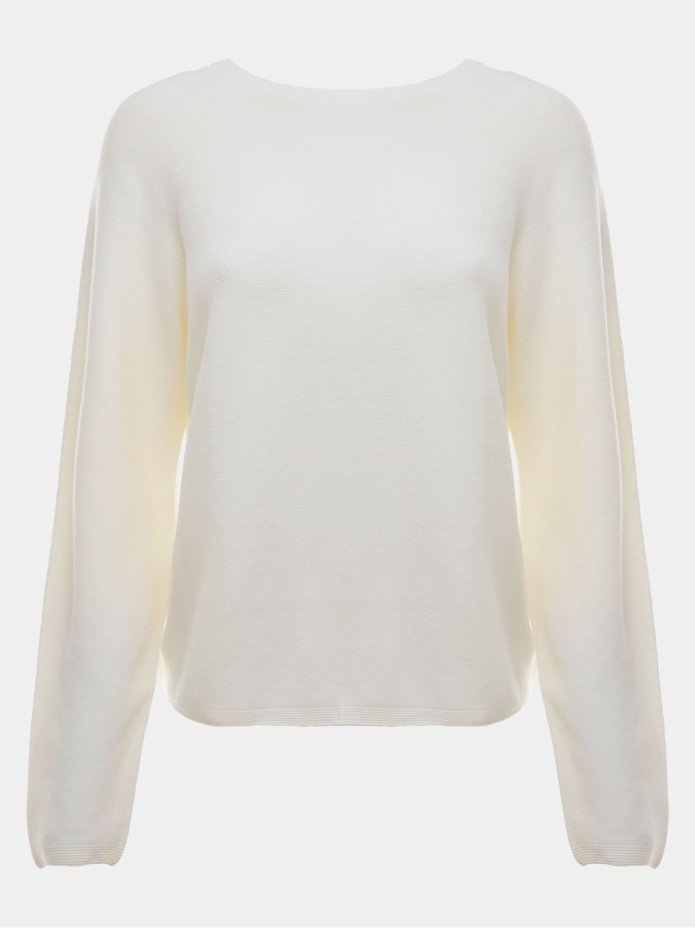 Anselmi — Blusa Manga Longa 3D Off White
