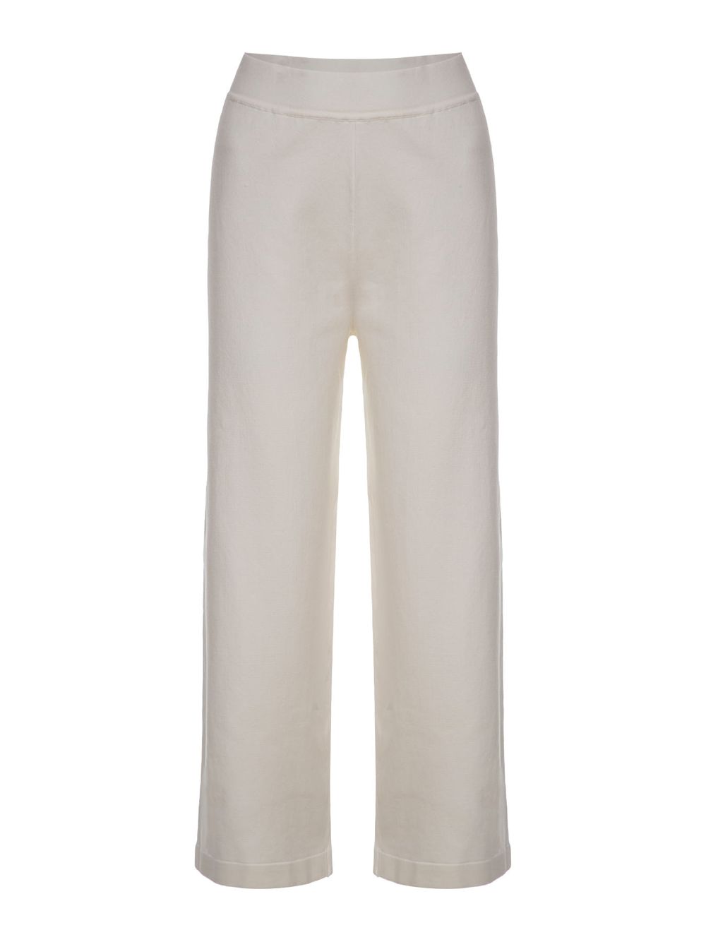 Anselmi — Pantacourt em Tricô Off White