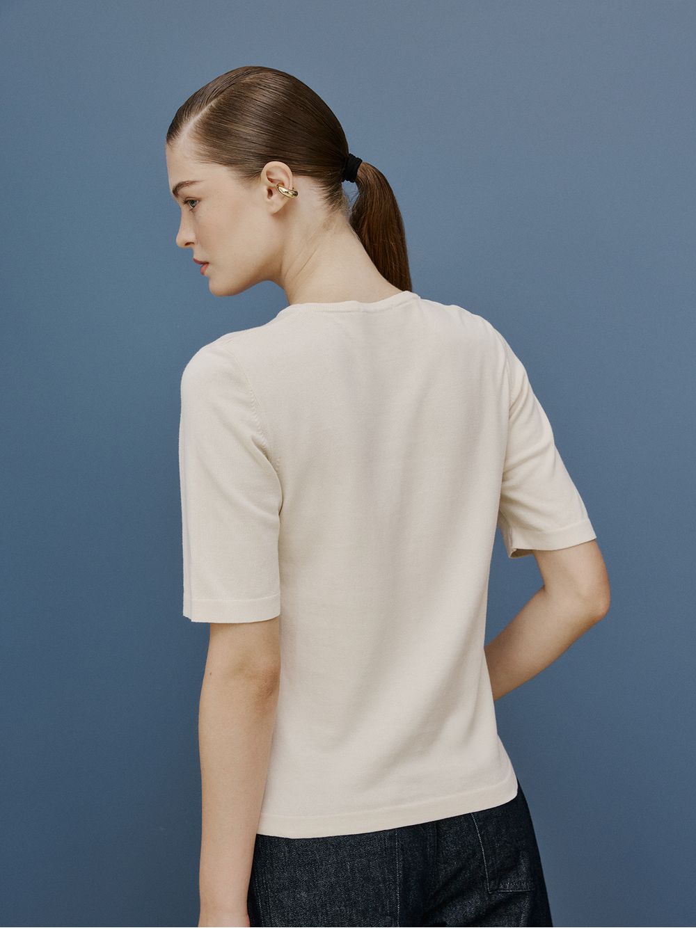 Anselmi — T-Shirt Basic Cru