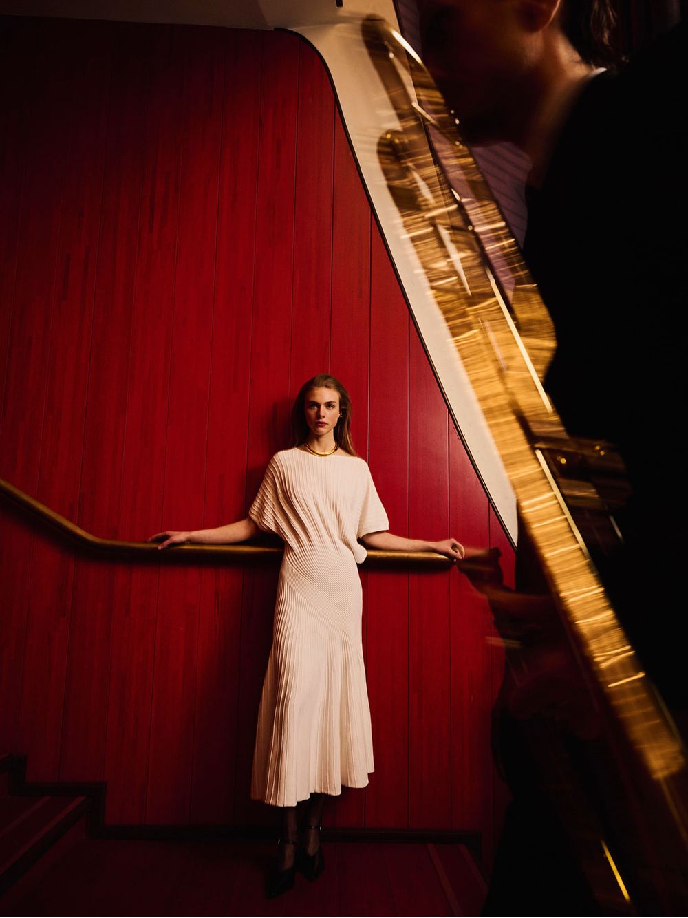 Anselmi — Vestido Aura Off White