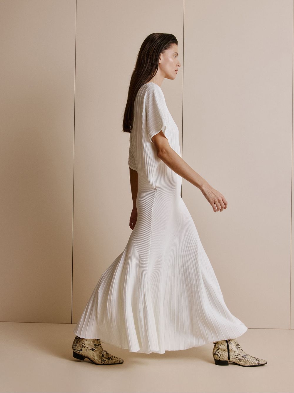 Anselmi — Vestido Aura Off White