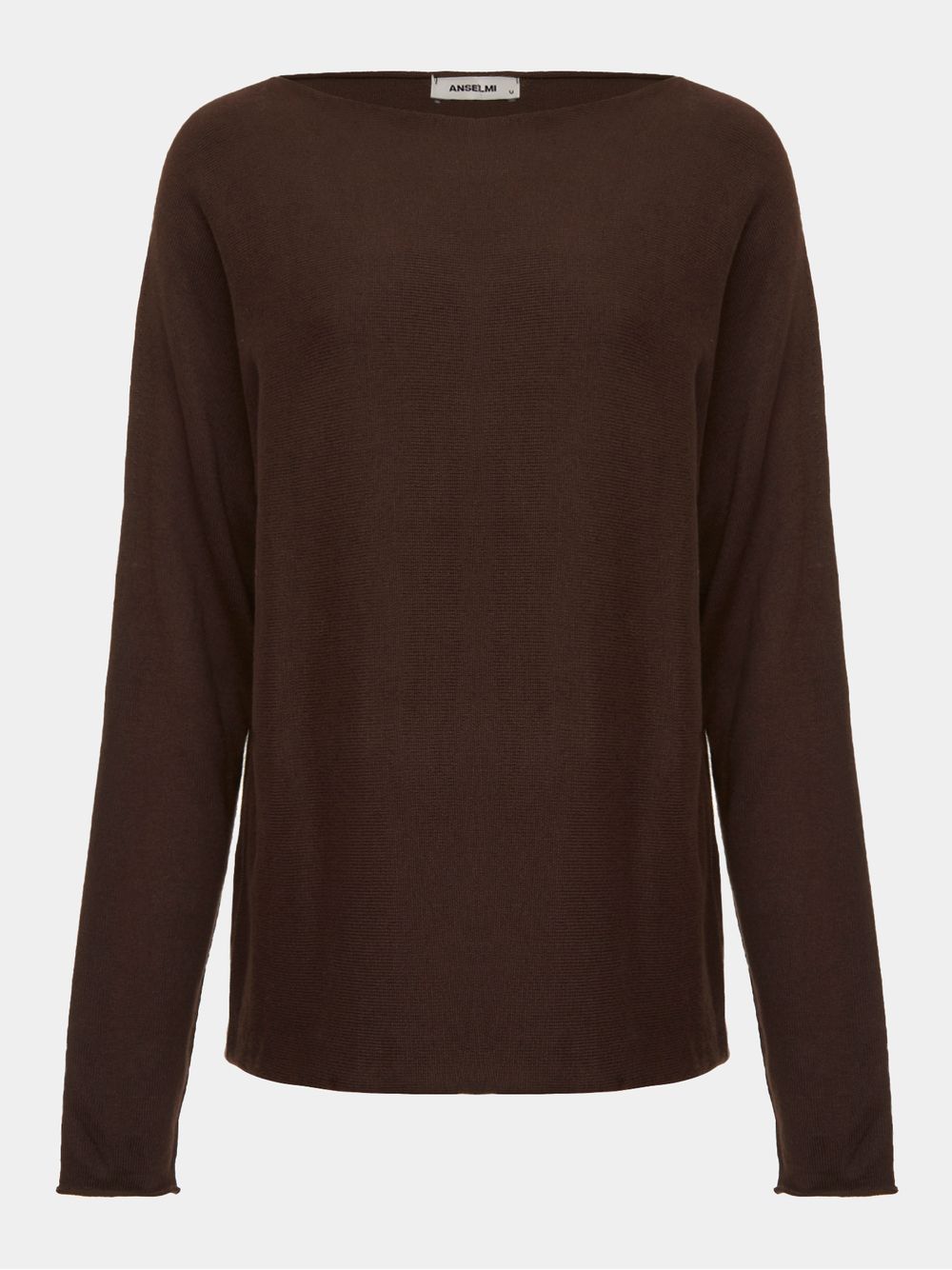 Anselmi — Blusa 3D Consuelo Chocolate