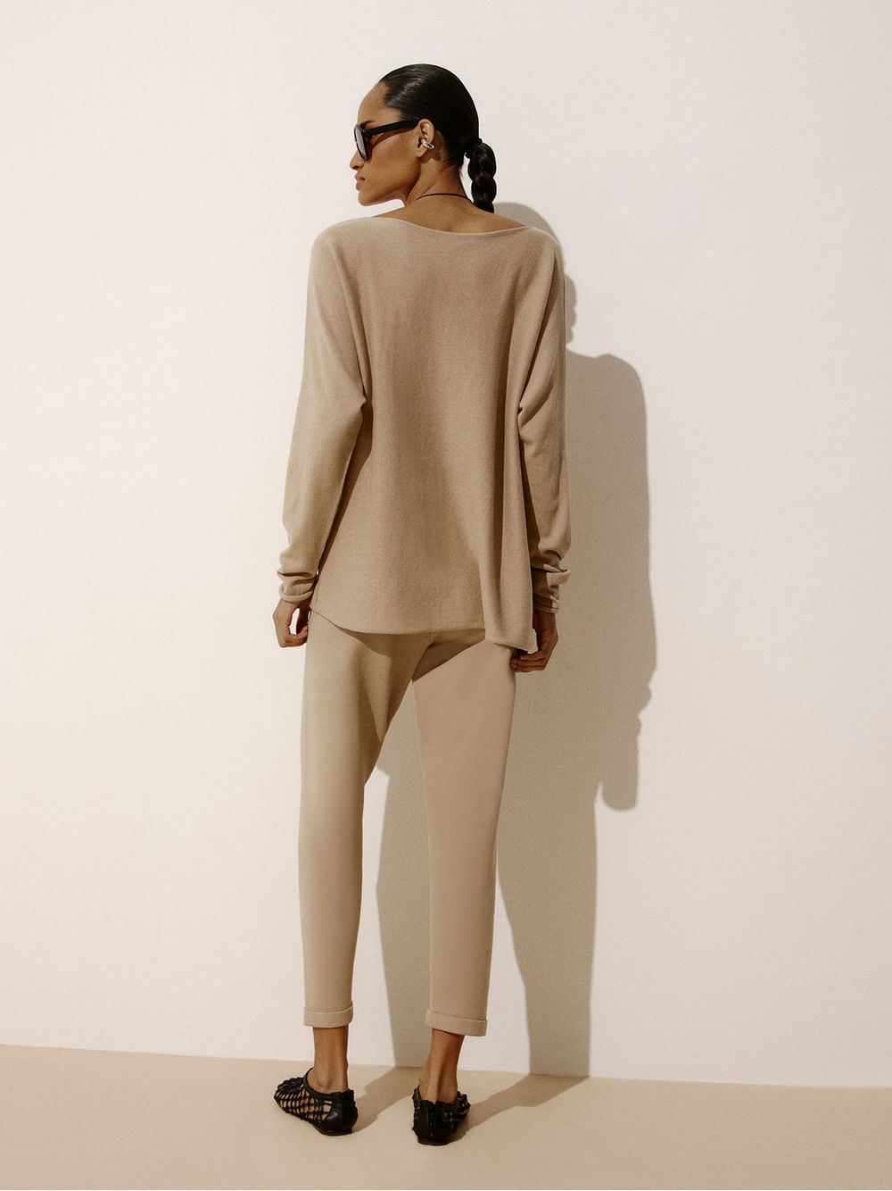 Anselmi — Blusa 3D Consuelo Castor
