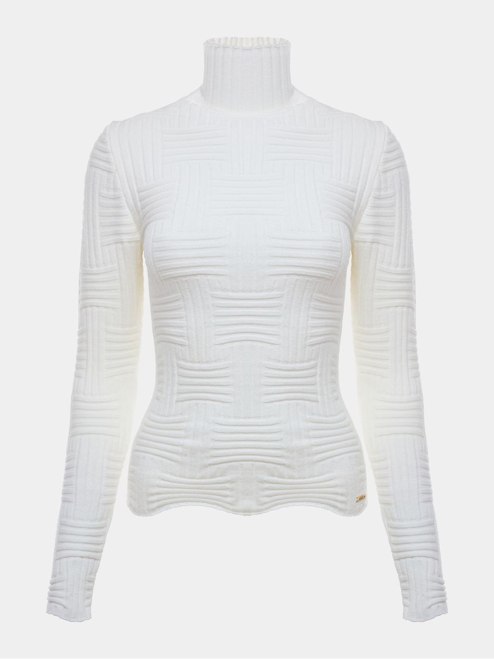Anselmi — Blusa Entre Tramas Off White