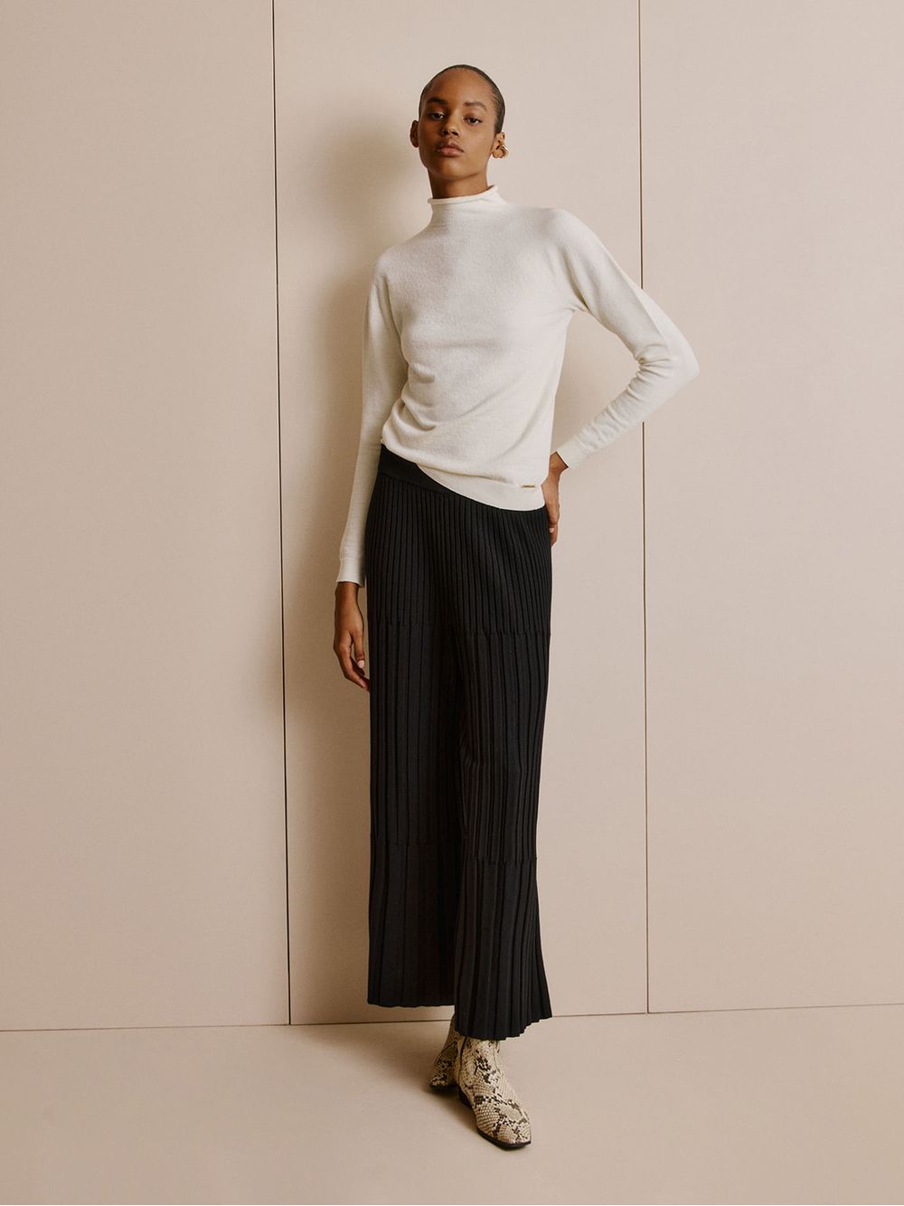 Anselmi — Calça Feminina Preto