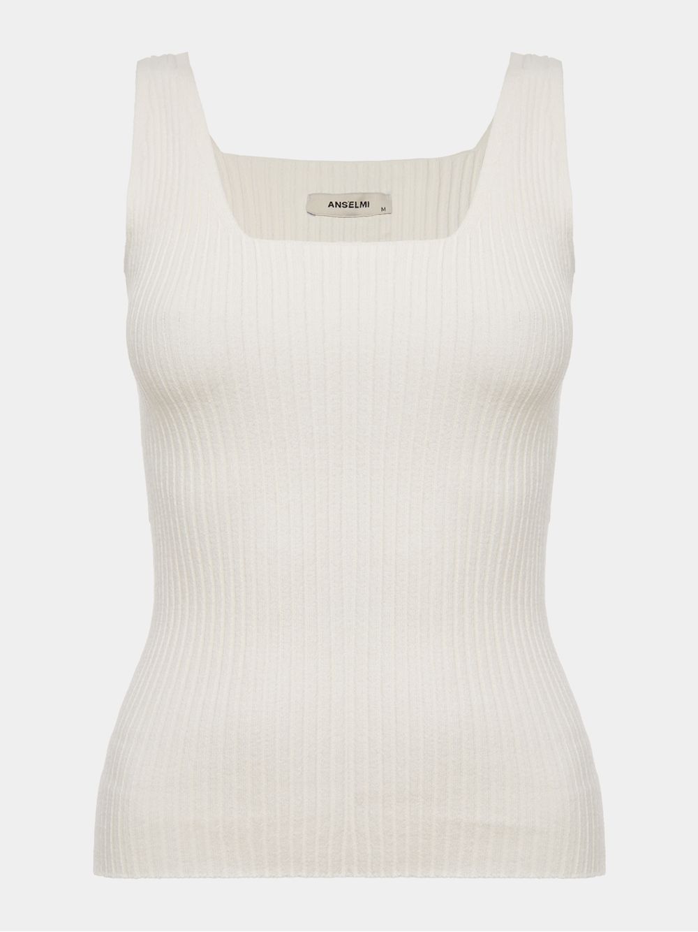 Anselmi — Regata Decote Quadrado Off White