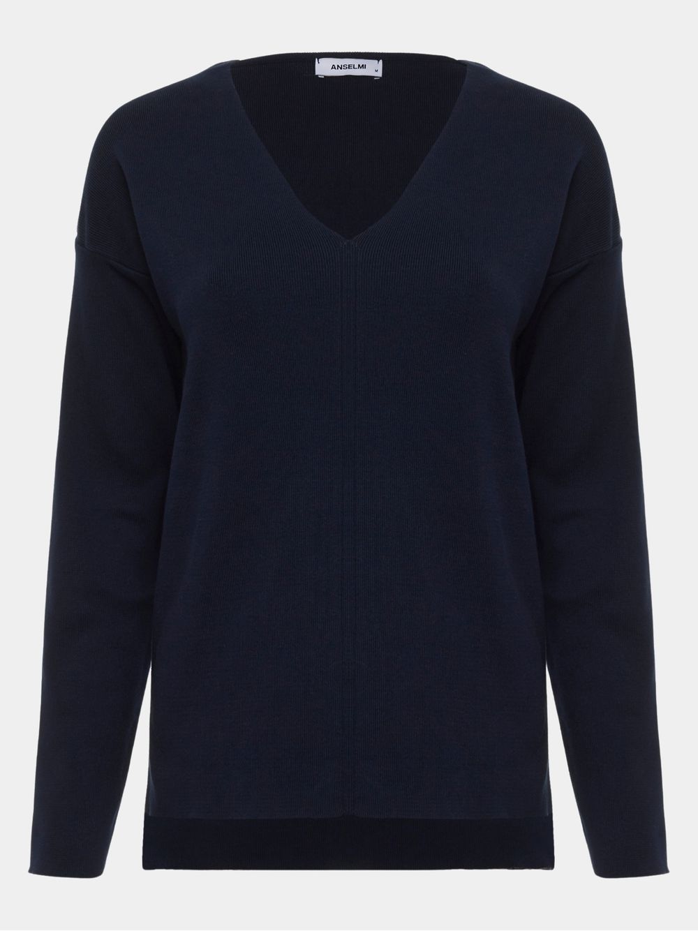 Anselmi — Blusa Vértice Azul Meia Noite
