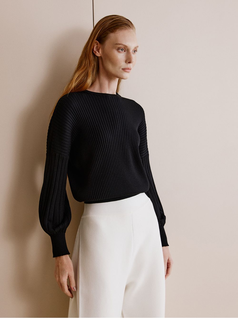 Anselmi — Blusa Canelle Preto