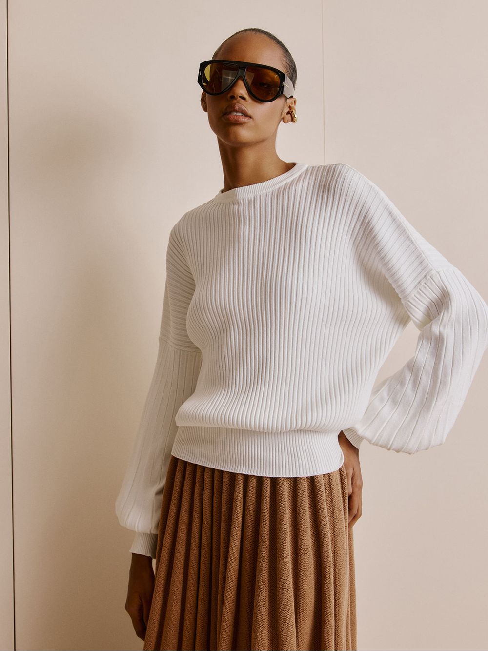 Anselmi — Blusa Canelle Off White