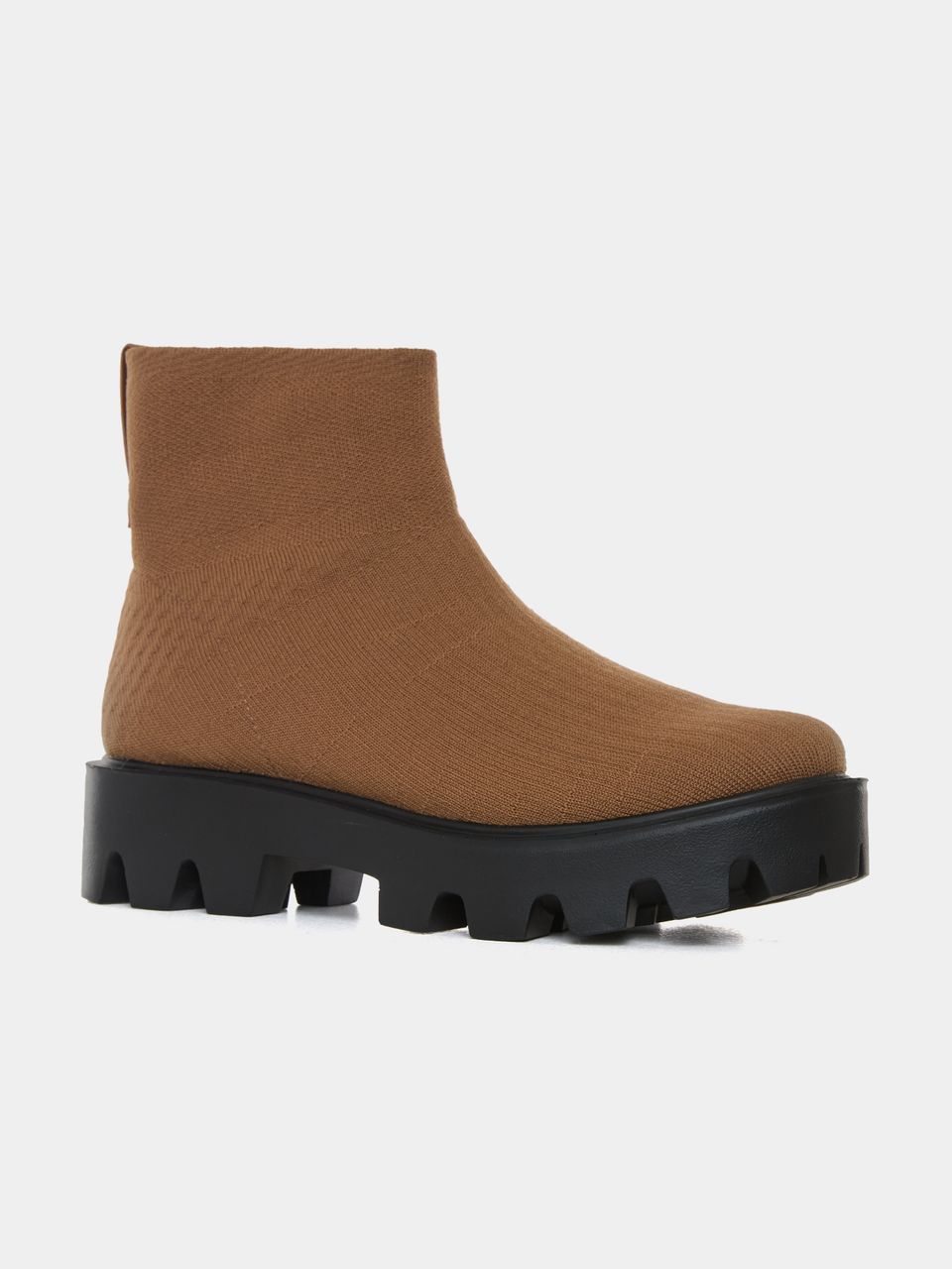Bota Salto Tratorado Camelo