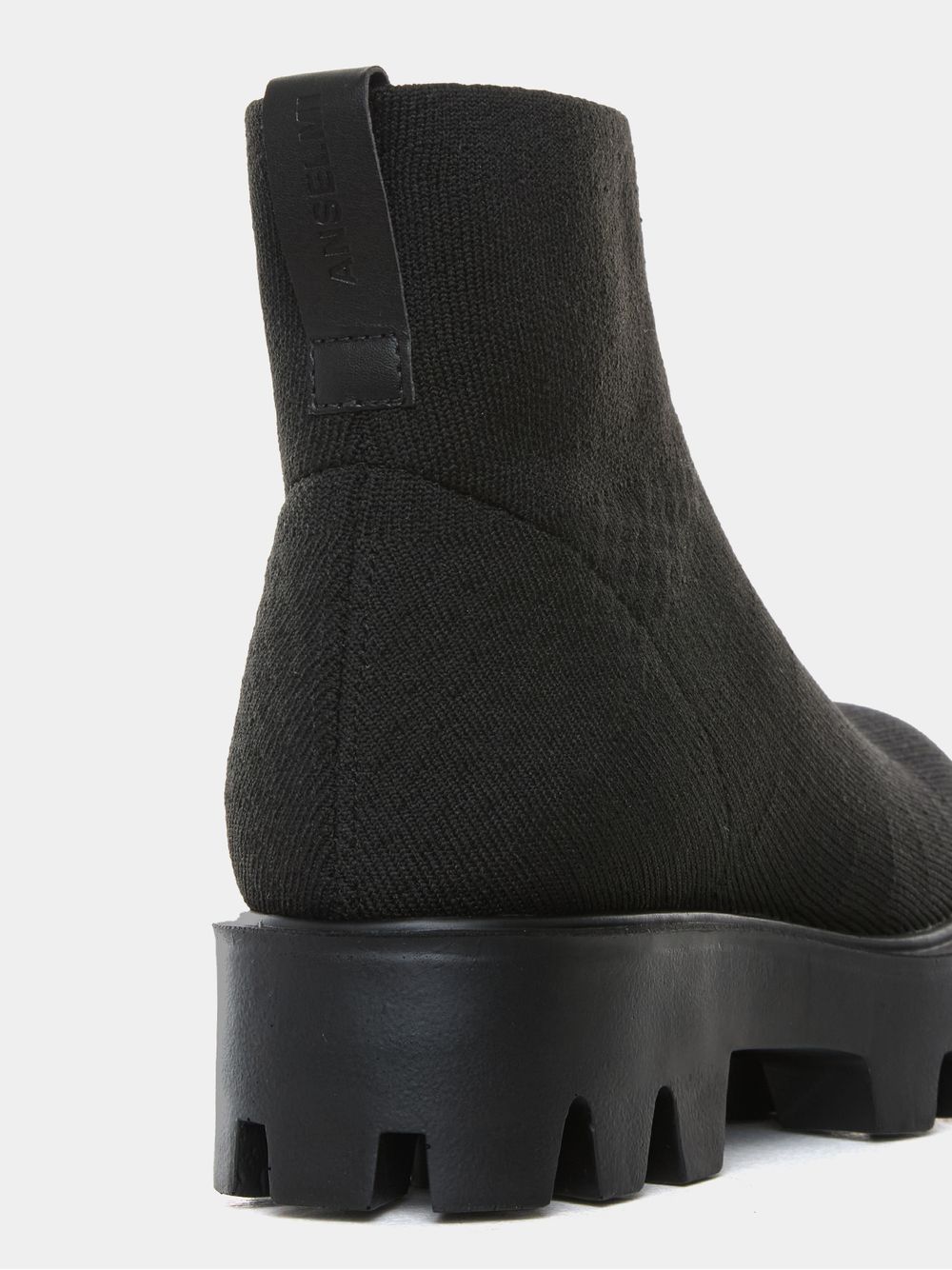 Anselmi — Bota Salto Tratorado Preto