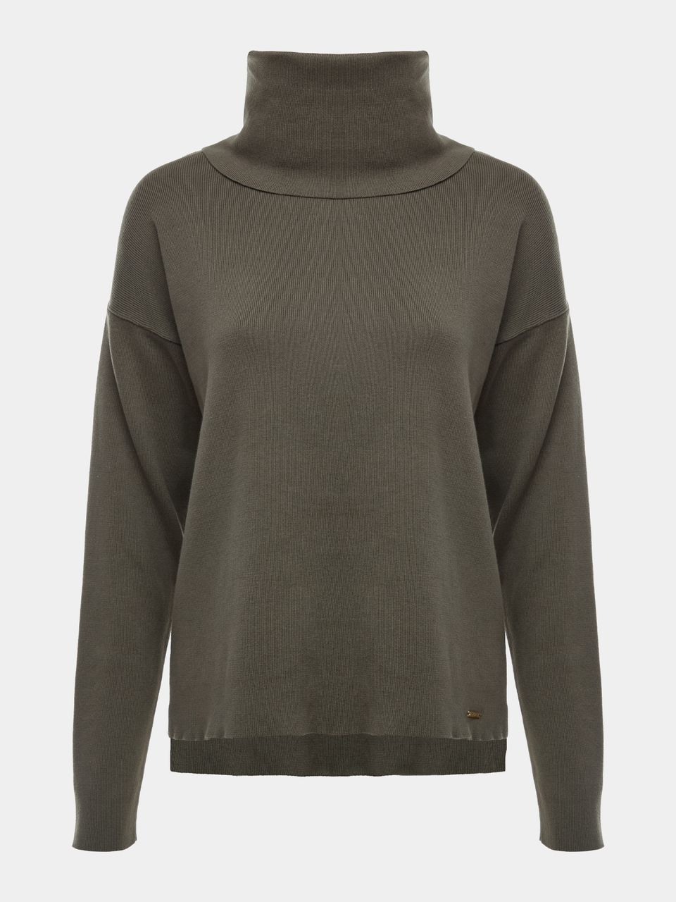 Blusa Gola Alta Cava Reta Militar