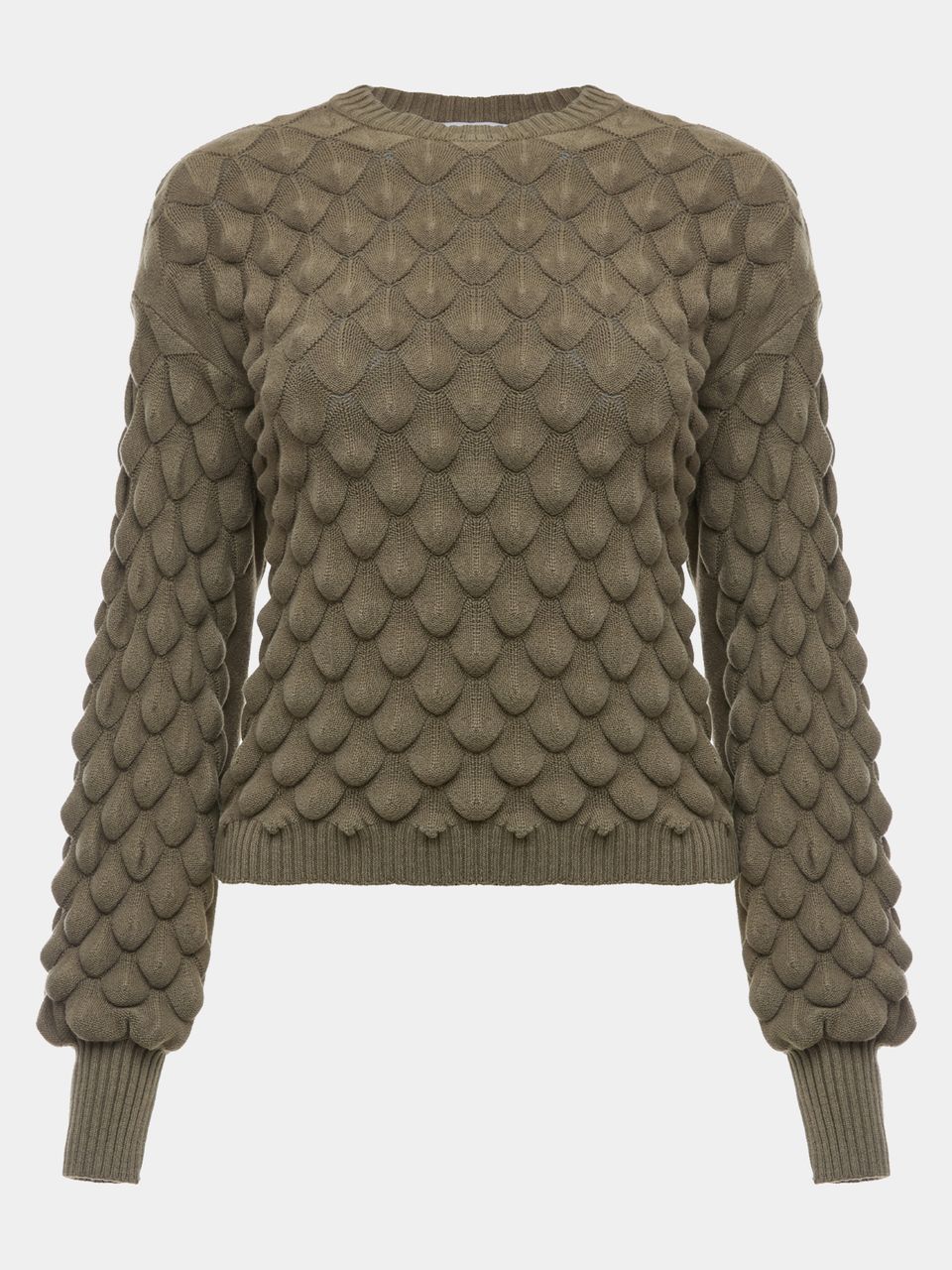 Blusa Manga Longa Escamas Militar