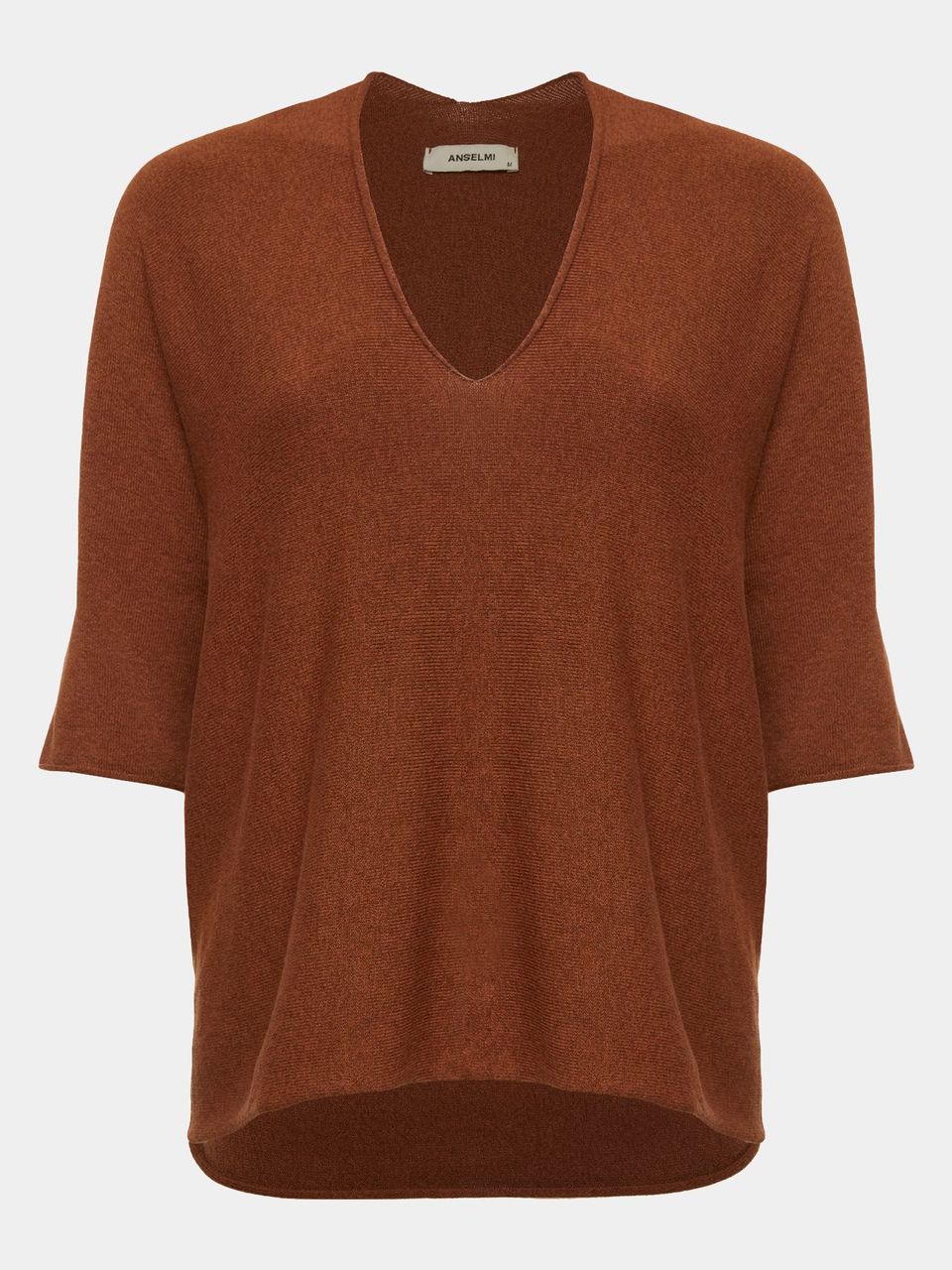 Blusa 3d Mangas Curtas Canela