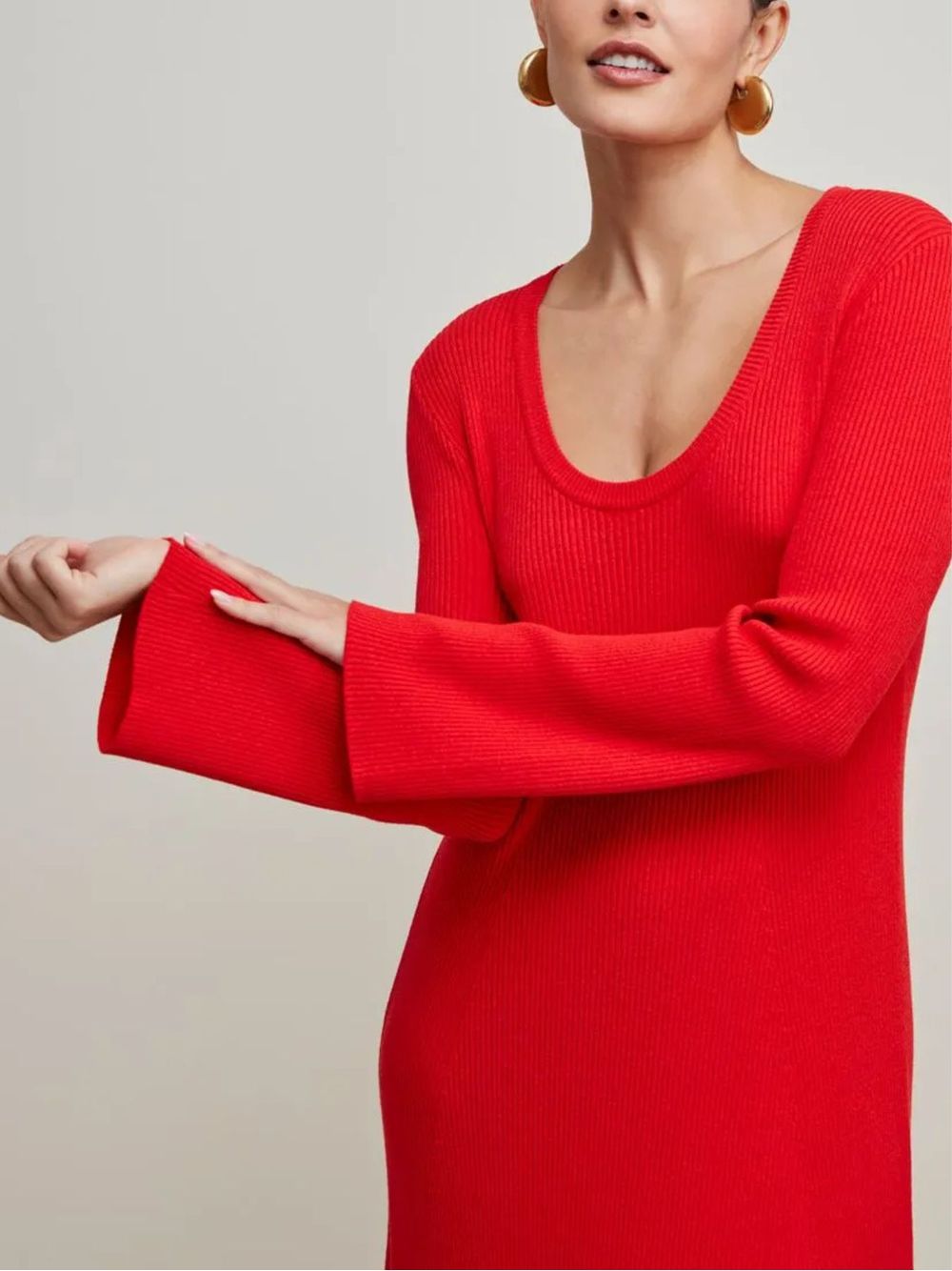 Anselmi — Vestido 18928 Vermelho
