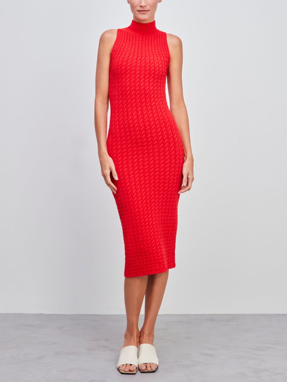 Vestido Tranças  Vermelho