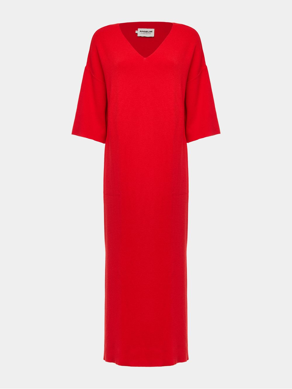 Anselmi — Vestido Minimal Vermelho