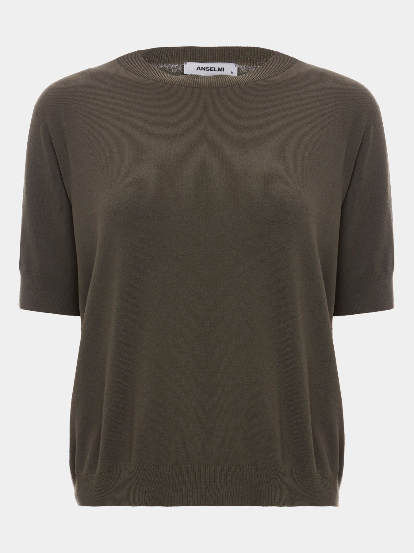T-Shirt Modal Tencel™ Modal Militar — Anselmi