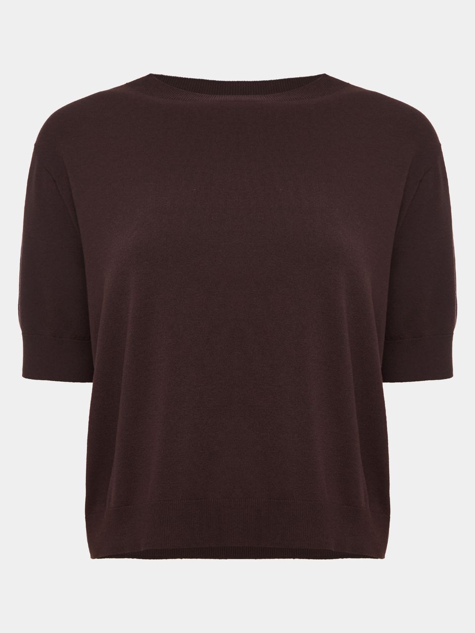 T-Shirt Modal Tencel™ Modal Chocolate