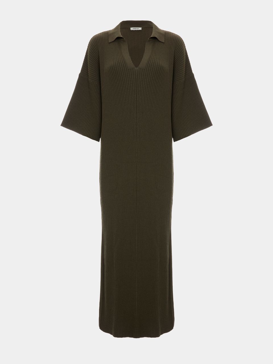 Vestido Reto Gola Polo Militar