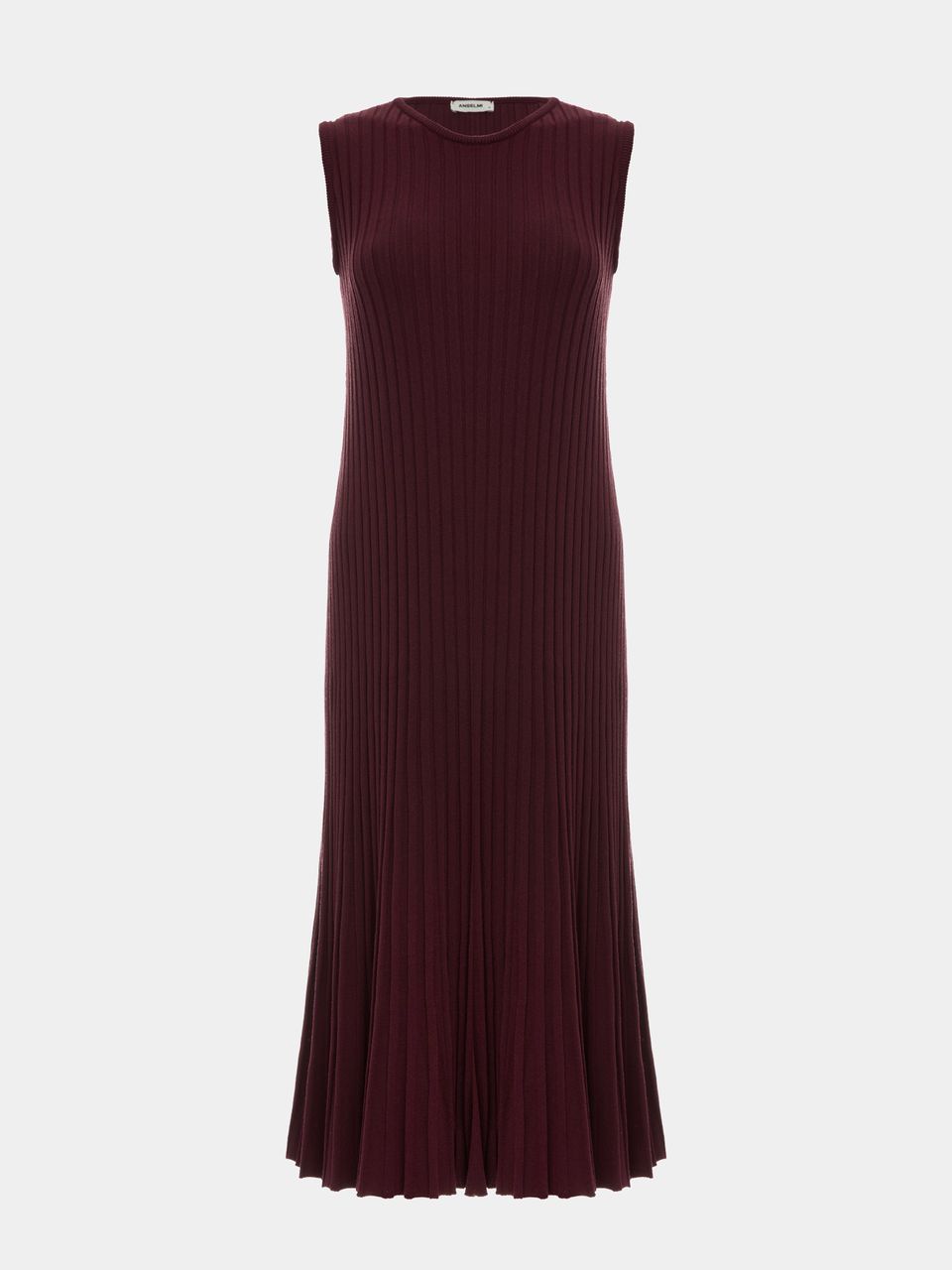 Vestido Midi Plissado Figo