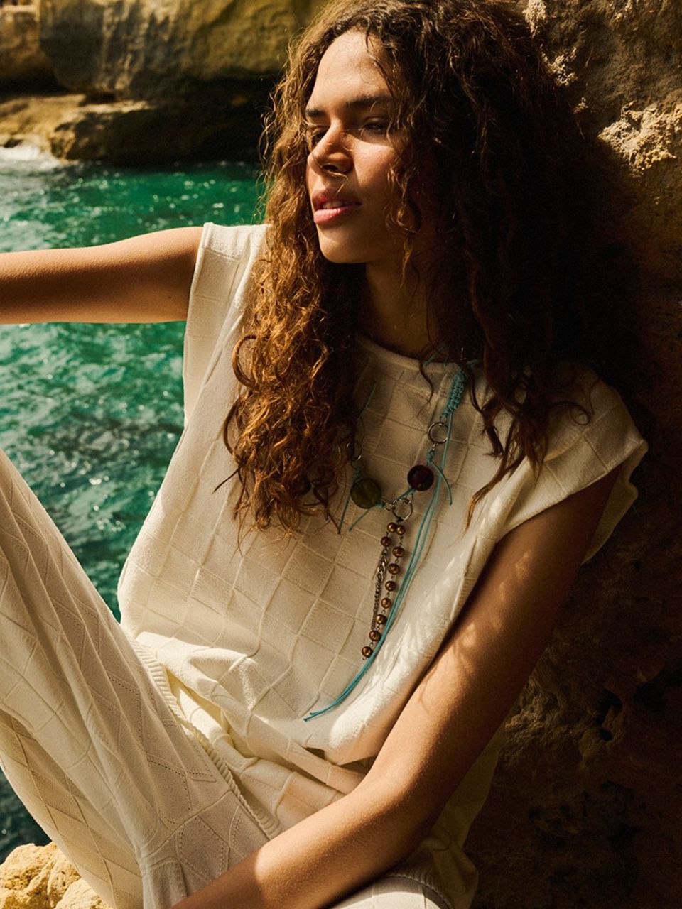 Regata Feminina Tencel™ Modal Off White