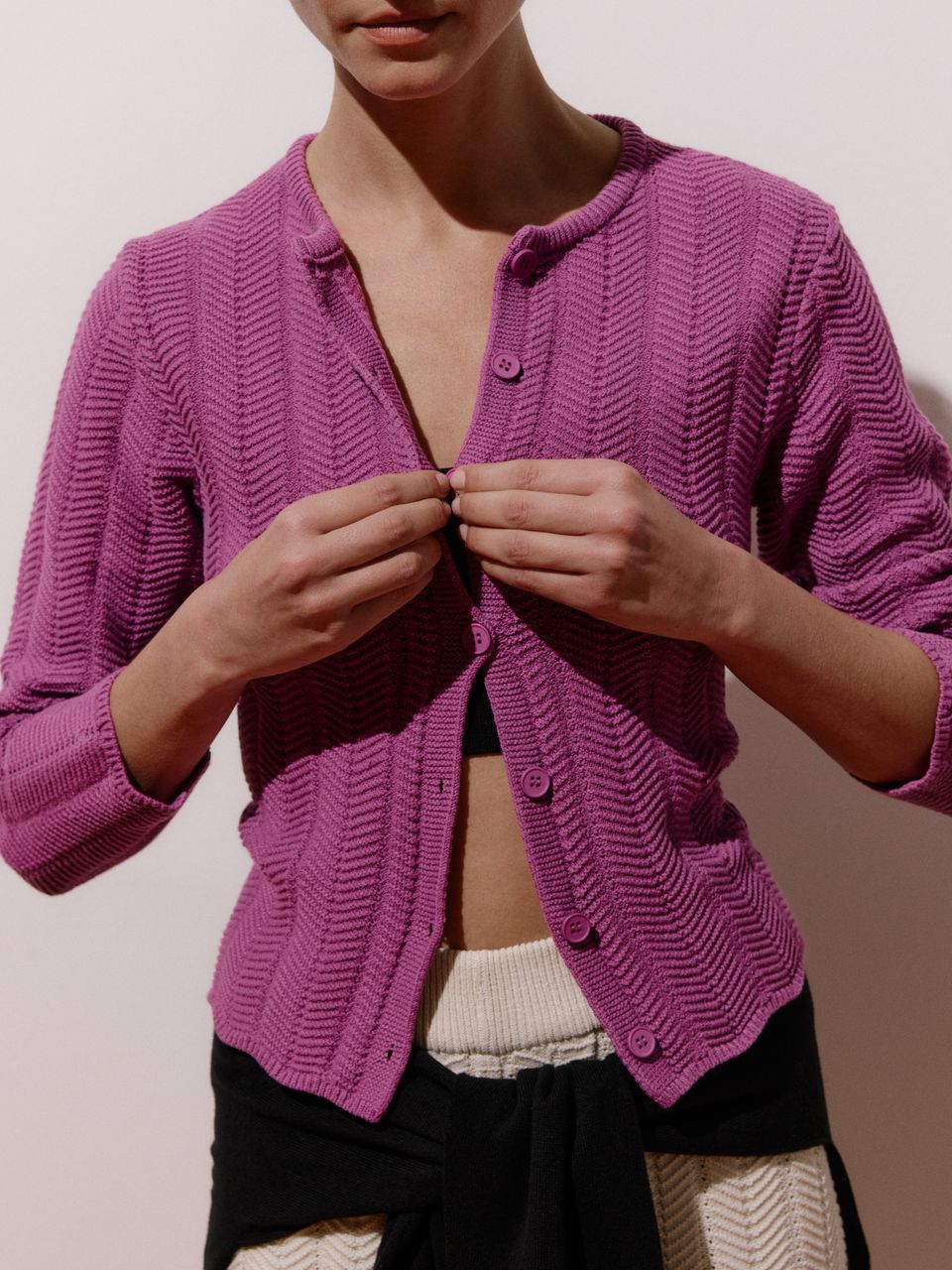 Casaco Feminino Violeta