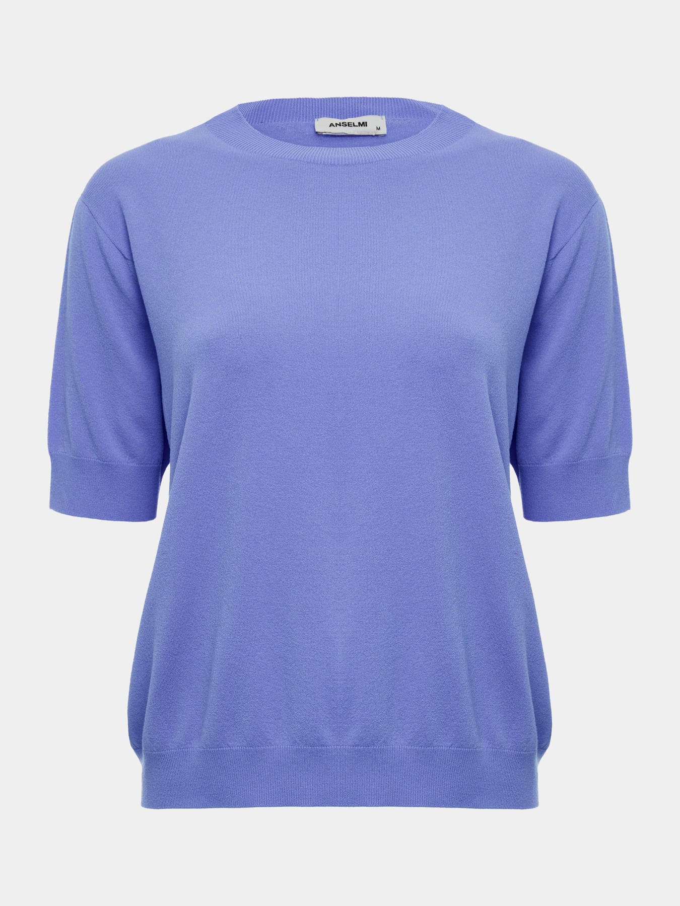 T-Shirt Modal Tencel™ Modal Cerúleo — Anselmi