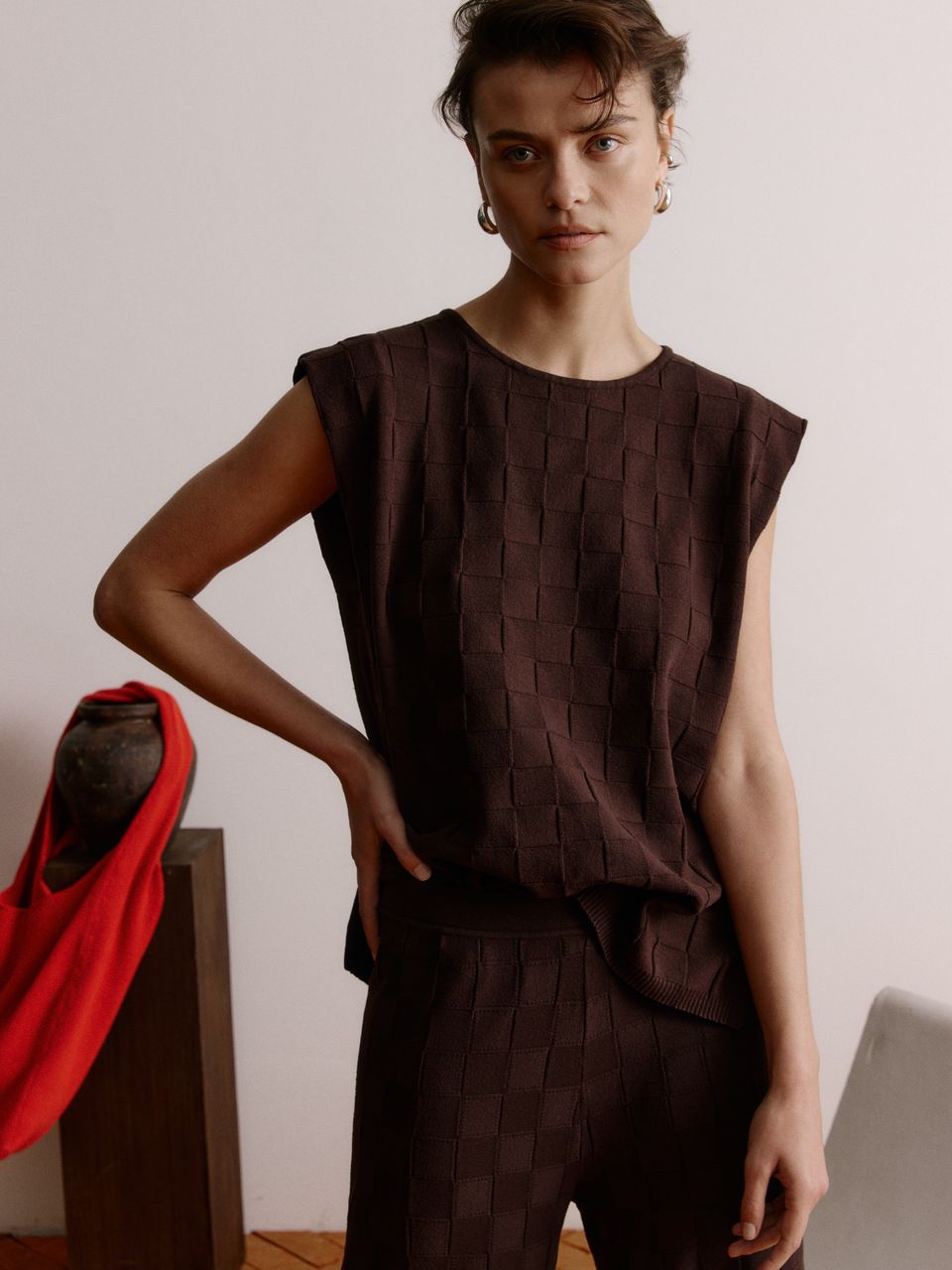 Regata Feminina Tencel™ Modal Chocolate
